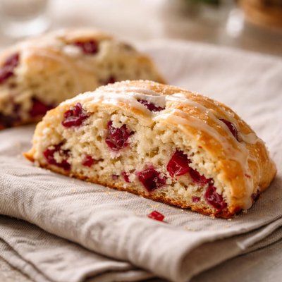 Half scone cranberry