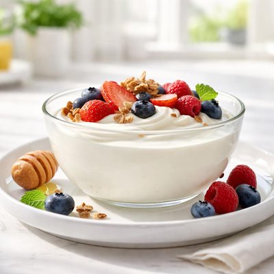 Halfvol yoghurt van milsani