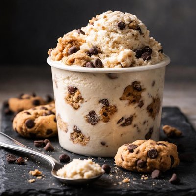 Halo ice cream cookie doigh