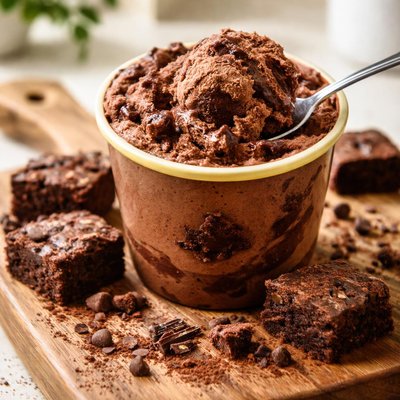 Halo top chocolate brownie