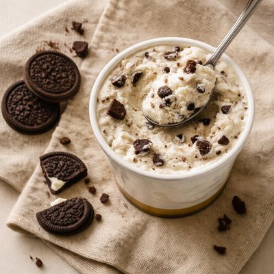 Halo top cookies in cream
