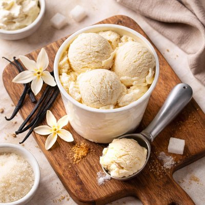 Halo top vanilla  ice cream