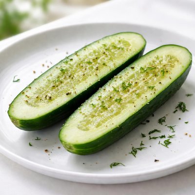Halve komkommer