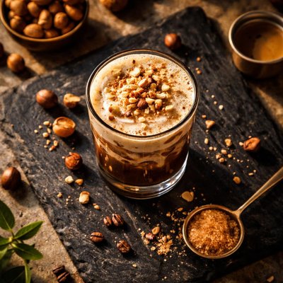 Halzelnut shaken espresso