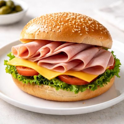 Ham and cheddar