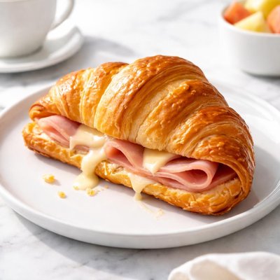 Ham and cheese crossant dunkin donuts