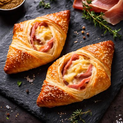 Ham and cheese panier