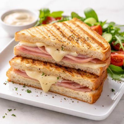 Ham and cheese tosty