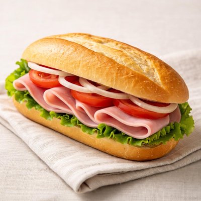 Ham ballilo sandwich