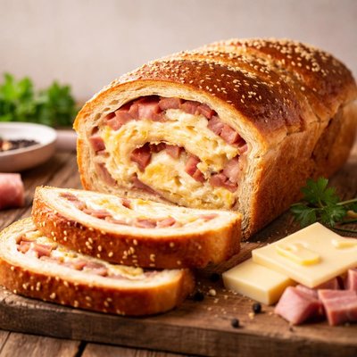 Ham cheese loaf