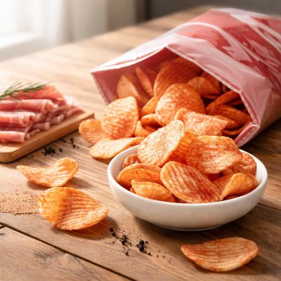 Ham chips haciendado