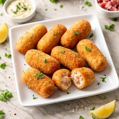 Ham croquetta