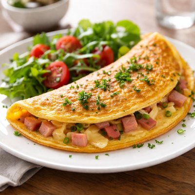 Ham omelette