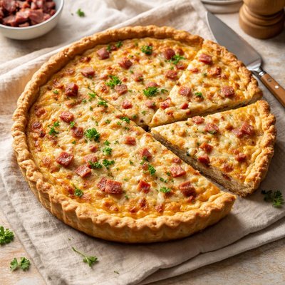 Ham quiche