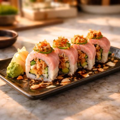 Hamachi roll