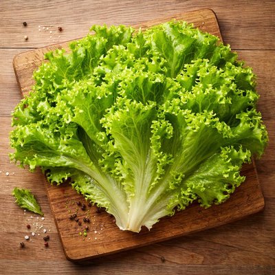 Hamburger leaf lettuce
