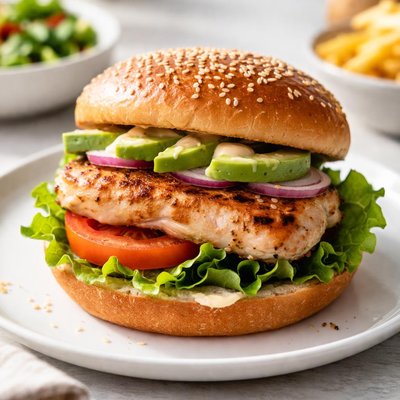 Hamburguesa de pollo