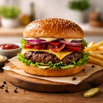 Hamburguesa hacendado