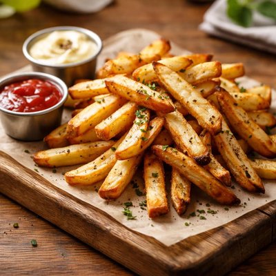Hand-cut fries