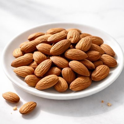 Handful of almond nuts