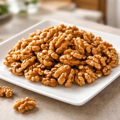 Handfulll of wallnuts