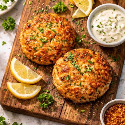 Handy old bay crab cake