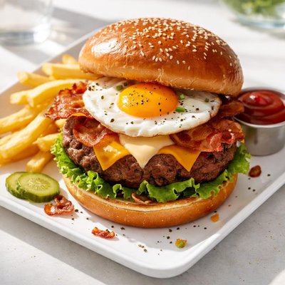 Hangover cure burger