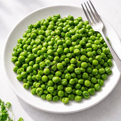 Happy green peas