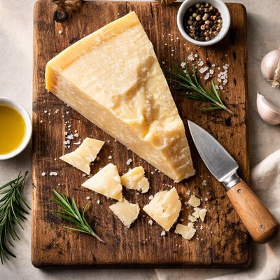 Hard italian style cheese