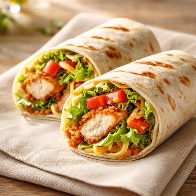 Hardee chicken wrap