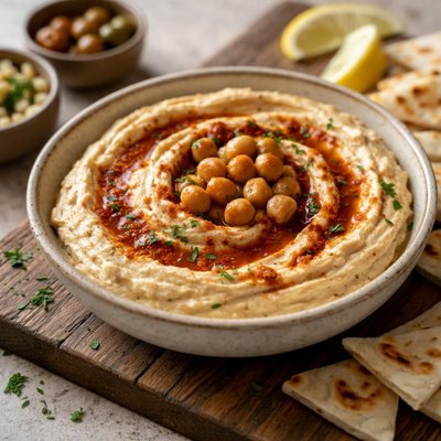 Harissa hummus