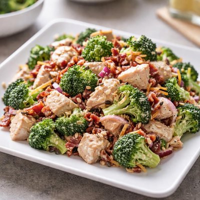 Harris teeter chicken broccoli salad