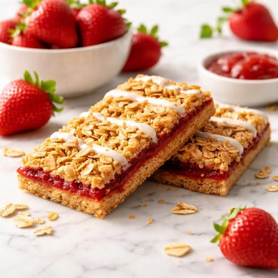 Harvest morn strawberry oat bar