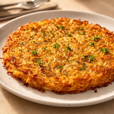 Hash brown crust