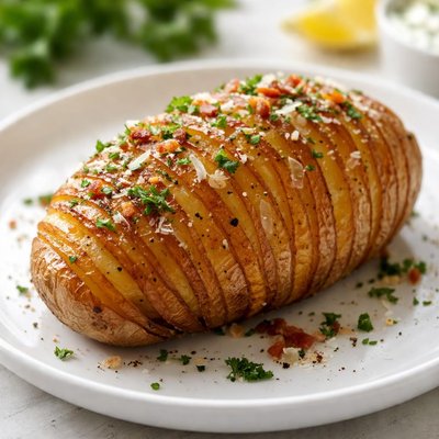 Hasselback potato