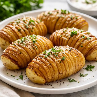 Hasselback potatoes