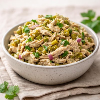 Hatch green chile chicken salad