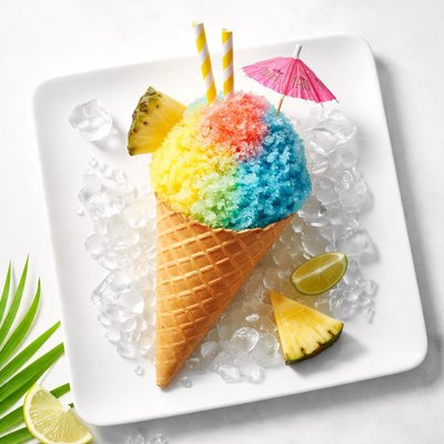 Hawaian ice cone
