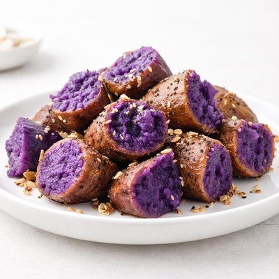 Hawaiian cooked sweet potato