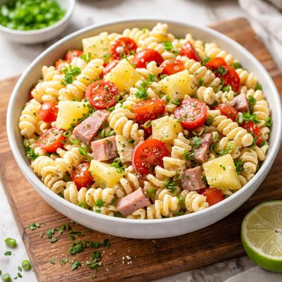 Hawaiian pasta salad