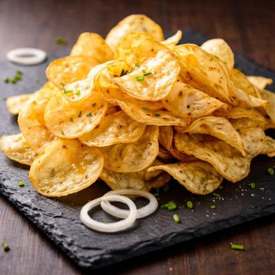 Hawaiin kettle style potato chips sweet maui onion