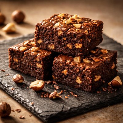 Hazelnut brownie
