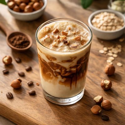 Hazenut oatmilk shaken espresso