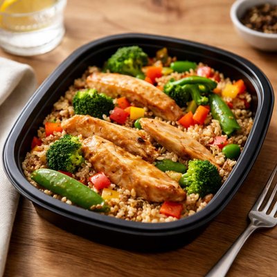 Healthy choice frozen meal