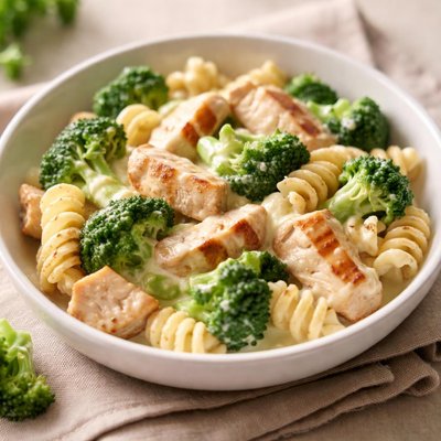 Healthy choice simply steamers grilled chicken and broccoli alfredo