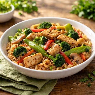 Healthy choice stir fry