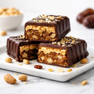 Healthy snickers bar