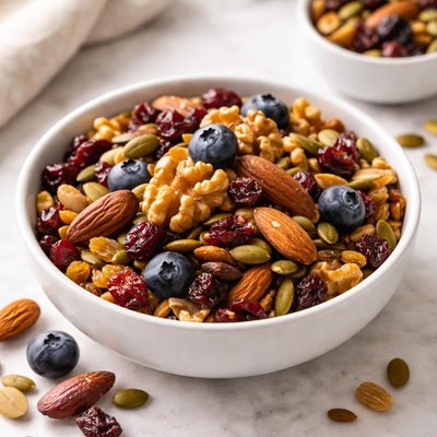 Heart healthy trail mix