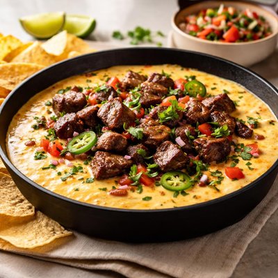 Heb brisket queso