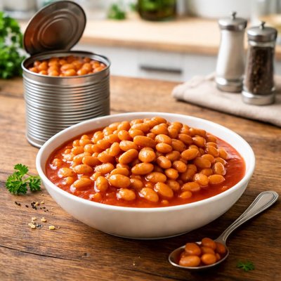 Heinz baked beans in tomato sauce